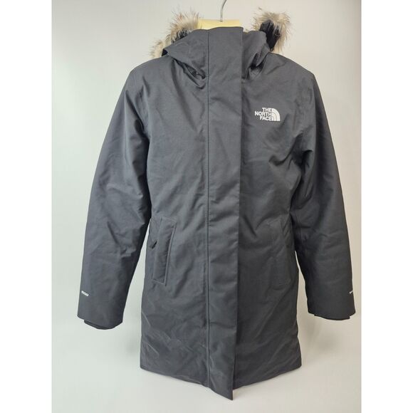 The North Face Black TNF Arctic Parka Women's Down Coat Women's Size XS X-Small - Picture 1 of 9